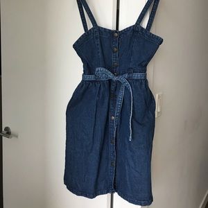Vintage denim sarafan